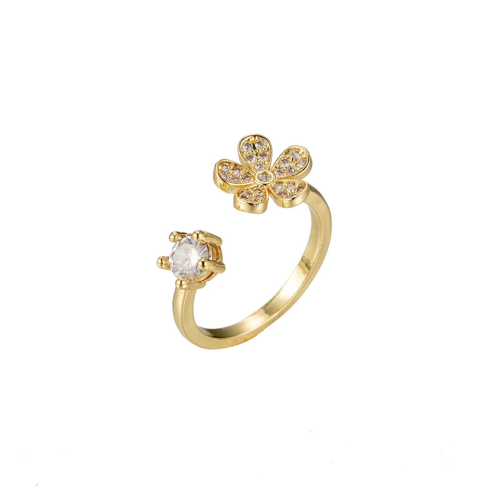 Flower Jewel Ring