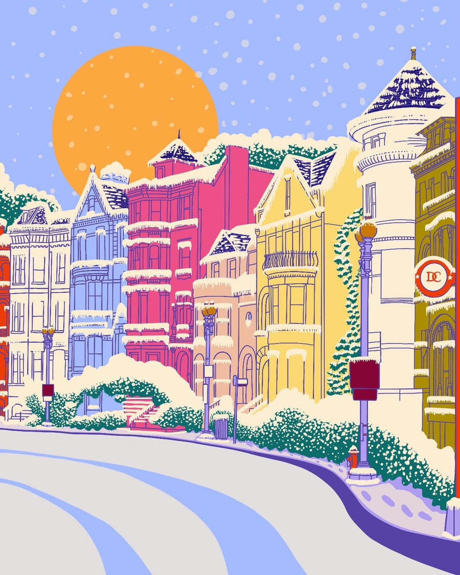 "Logan Circle Winter"