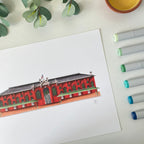 Eastern Market DC | Recycled Cardstock Print