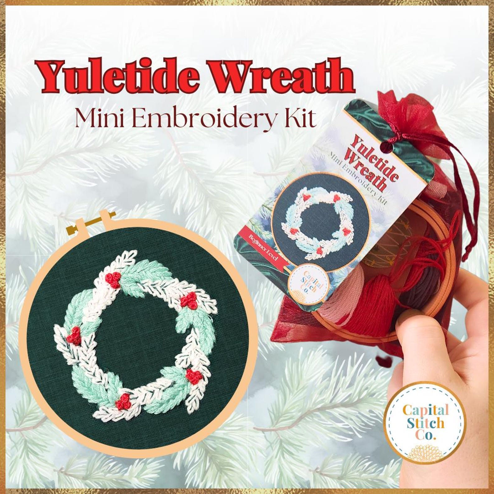 Yuletide Wreath Mini Kit