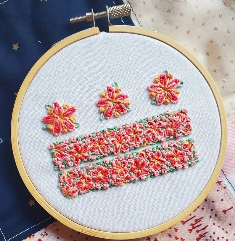 District Blossom Embroidery Kit