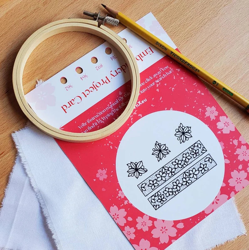 District Blossom Embroidery Kit
