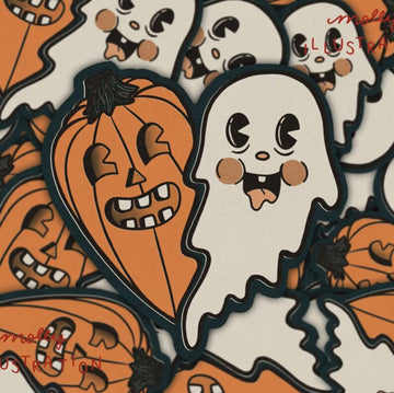 Spooky Pals Sticker