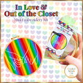 In Love/Out of The Closet DIY mini embroidery kit