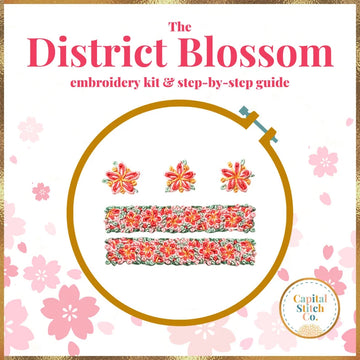 District Blossom Embroidery Kit