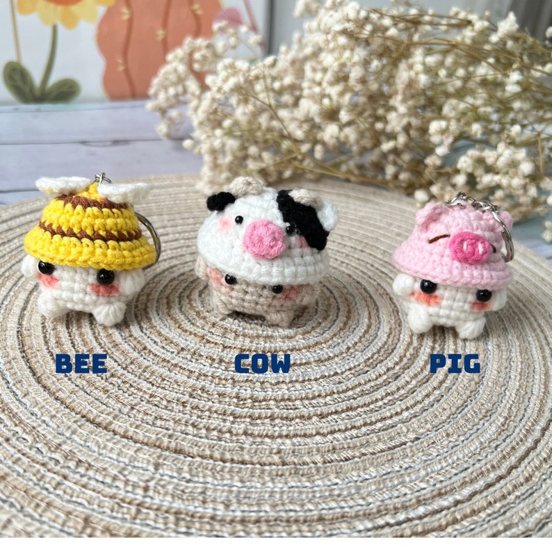 Crochet Cute Keychain