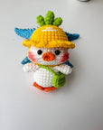 Crochet Cute Duck Keychain