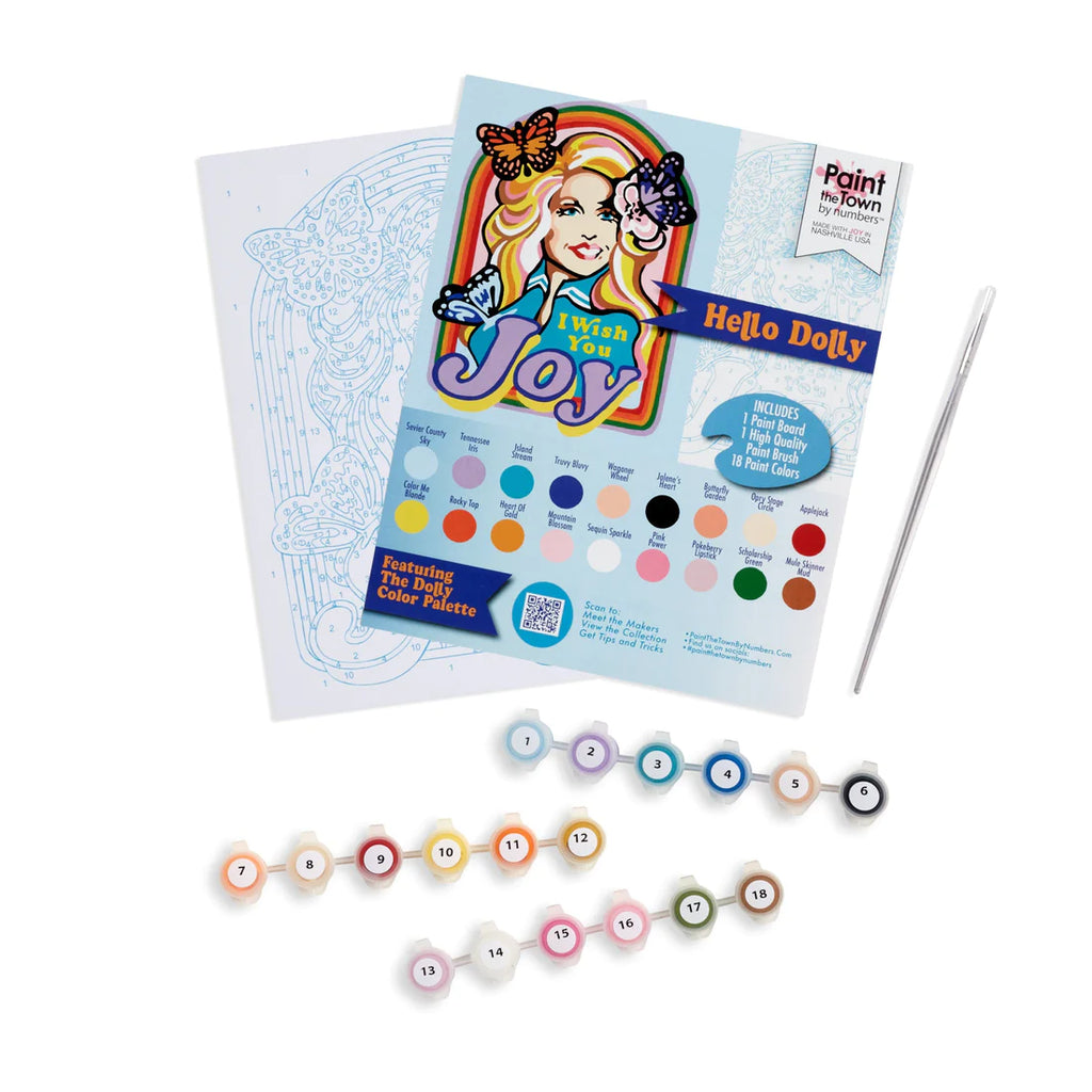 Wish You Joy Paint by Numbers