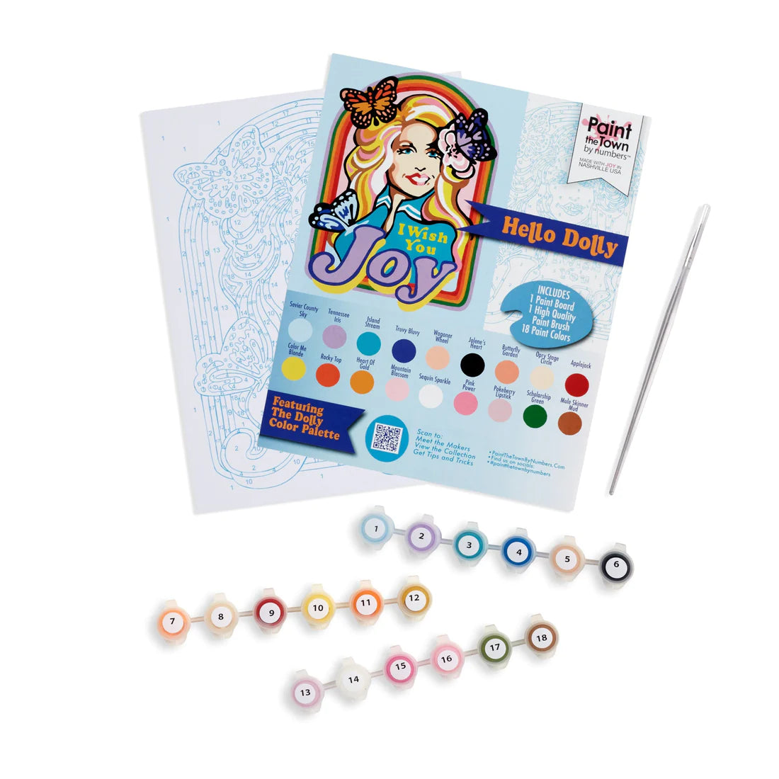 Wish You Joy Paint by Numbers