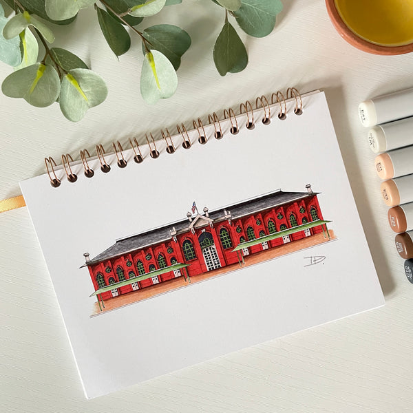 Eastern Market, Washington DC Notebook/Sketchbook