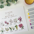 Tree Blossoms of Washington DC | Recycled Cardstock Print