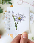 Handmade Floral Mini Notebooks/Sketchbooks