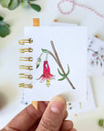 Handmade Floral Mini Notebooks/Sketchbooks