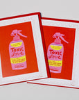 Toxic Love Repellent Greeting Card