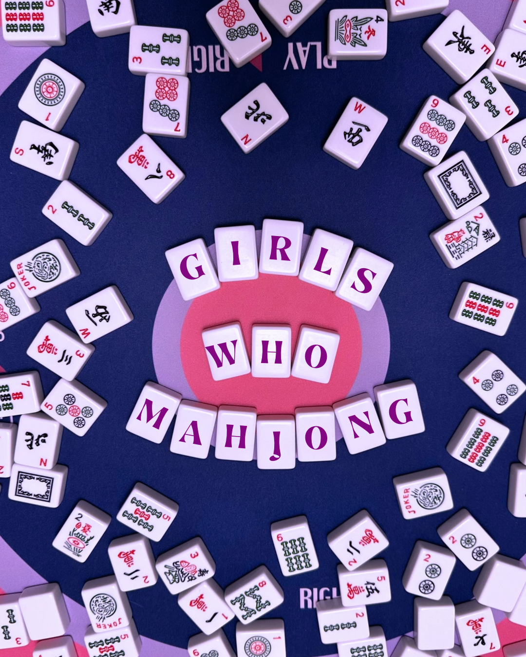Mahjong 101 class w/ Girls Who Mahjong