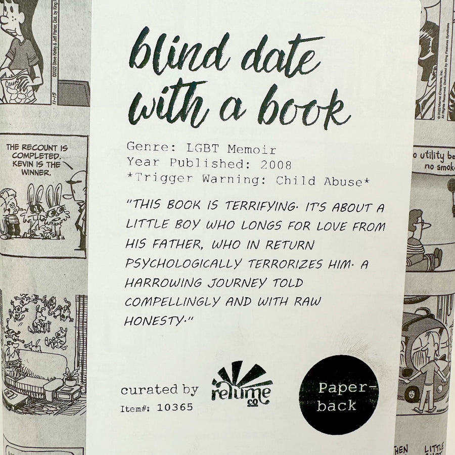Blind Date with a Book - LGBT Memoir - Hardback