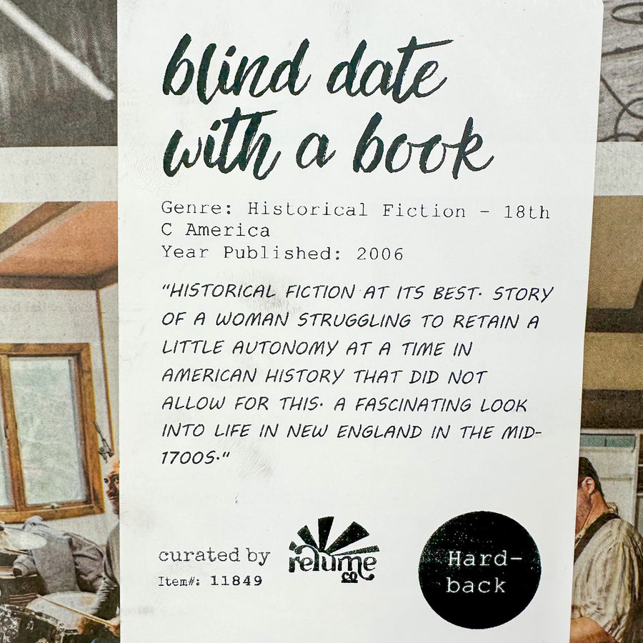 Blind Date with a Book - Historical Fiction - 18th Century America - Hardback