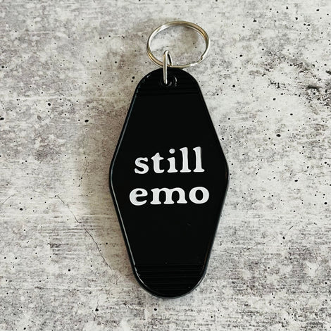 Still Emo Motel Keychain