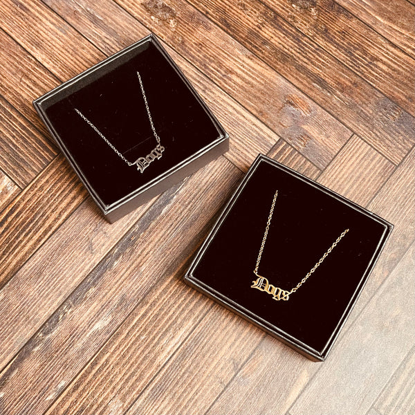 Dogs Necklace