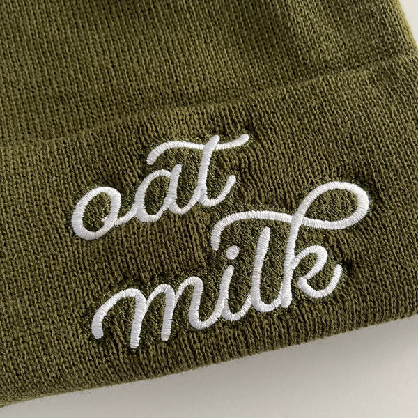 Oat Milk Beanie