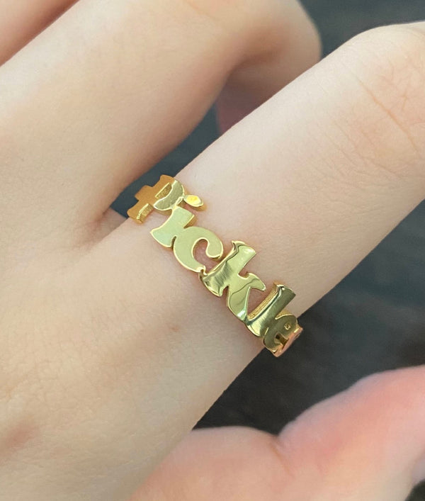 Pickles Adjustable Ring