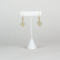 Pressed Flower Hook - cube white