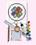 Pride Flower Bag Charm