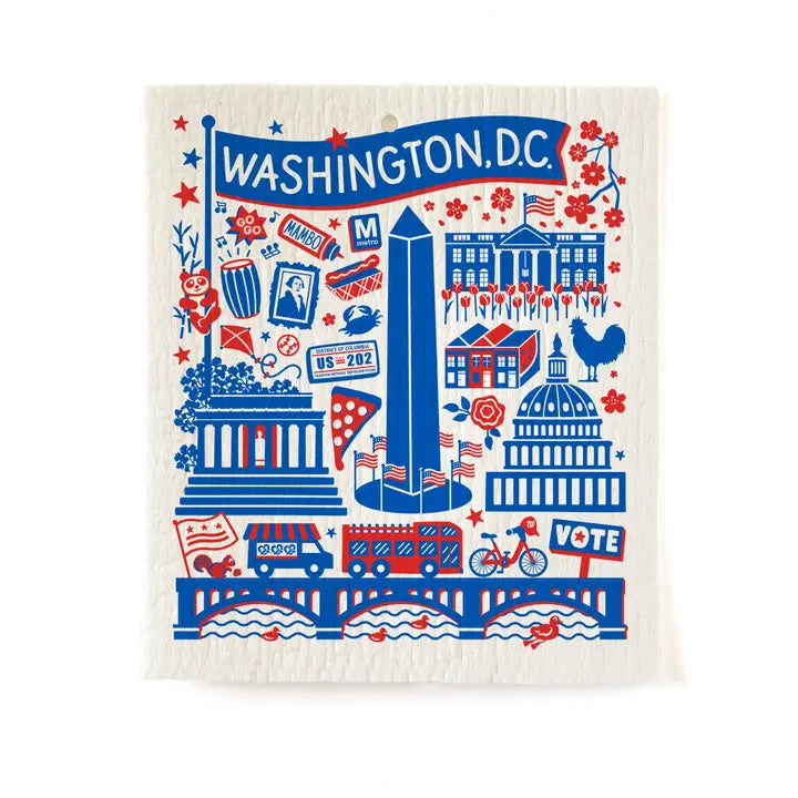 DC Landmarks Sponge Cloth