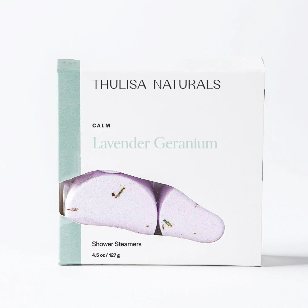 Calm Lavender Geranium Shower Steamers