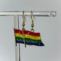 Love Wins Flag Pride Earrings