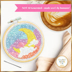 Lunar Lullaby Cross Stitch Kit