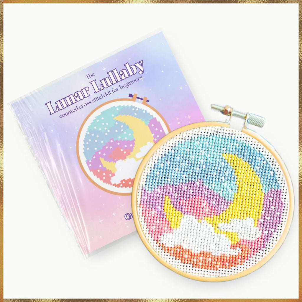 Lunar Lullaby Cross Stitch Kit