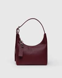 Mini Recycled Leather Shoulder Bag