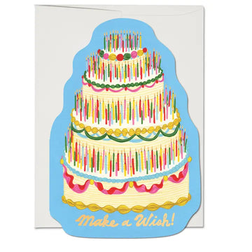 Make a Wish birthday greeting card