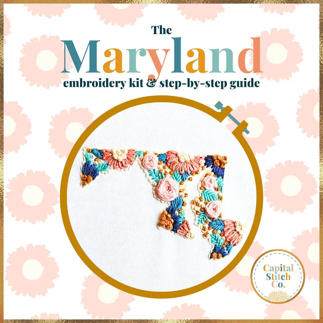 Maryland Embroidery Kit