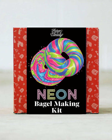 Neon Bagel Making Kit