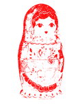 8.5 X 11 Nesting Doll Print