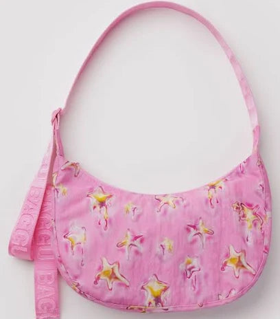 Medium Nylon Crescent Bag