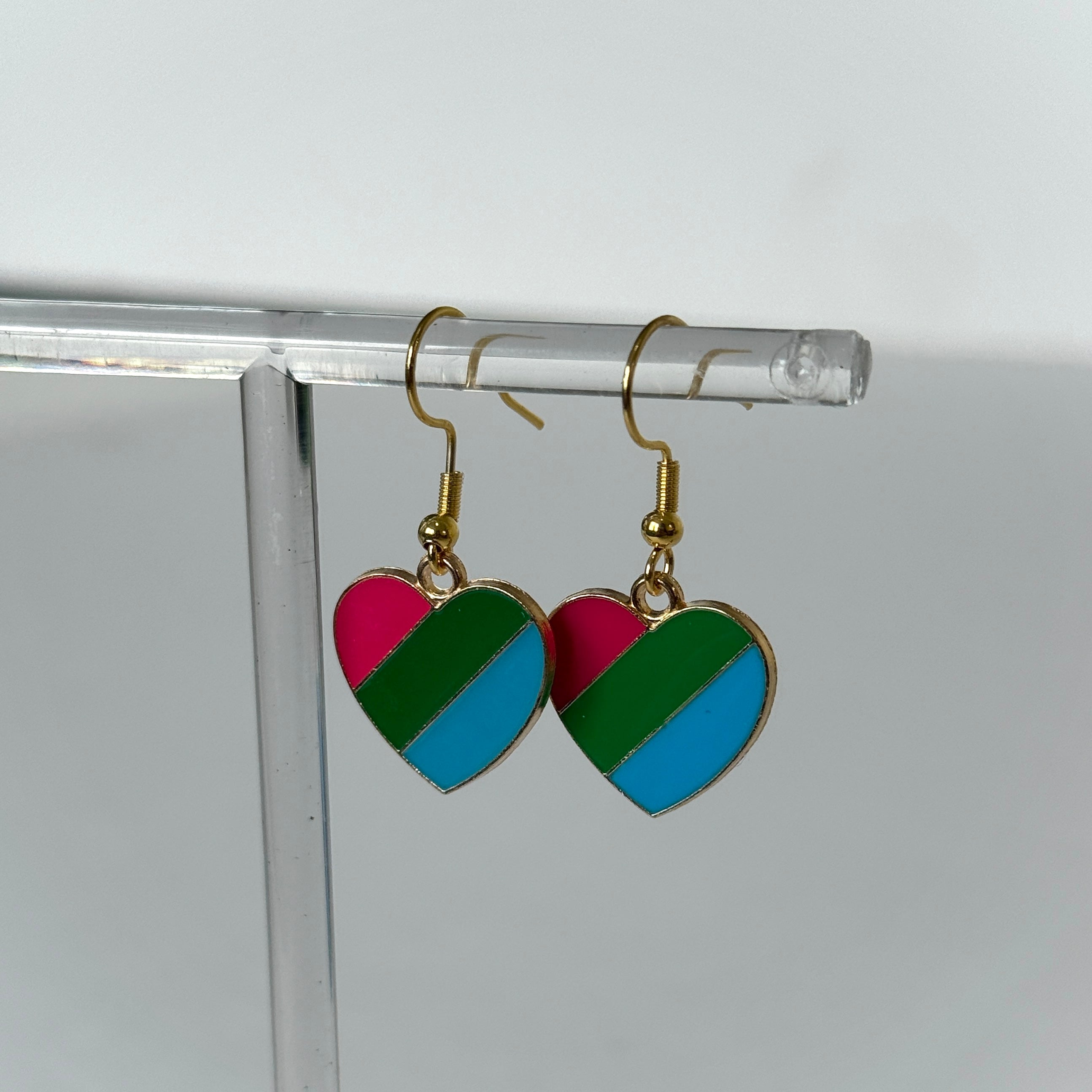 Heart Flag Pride Earrings