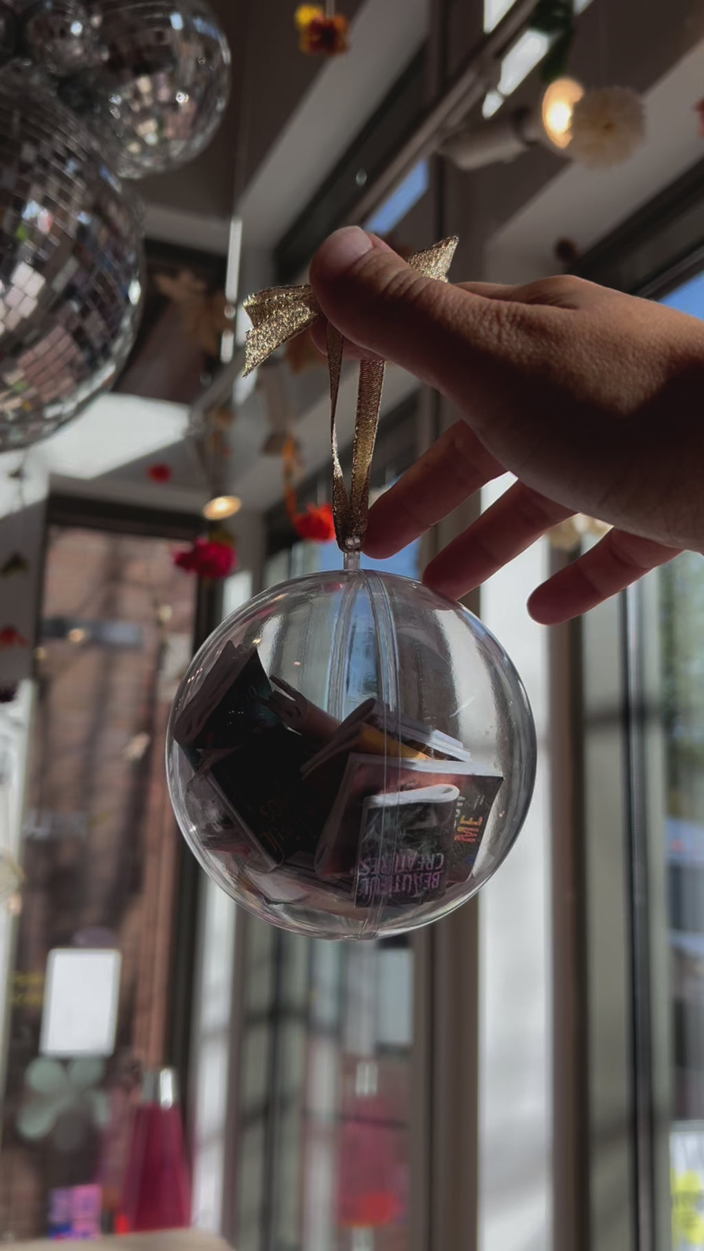 My Year in Books Ornament (12/27)
