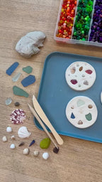 Summer Camp Series: Seashell Coasters