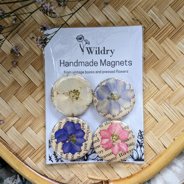 Pressed Flower Magnet Sets