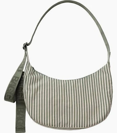 Medium Nylon Crescent Bag