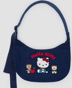 Medium Nylon Crescent Bag