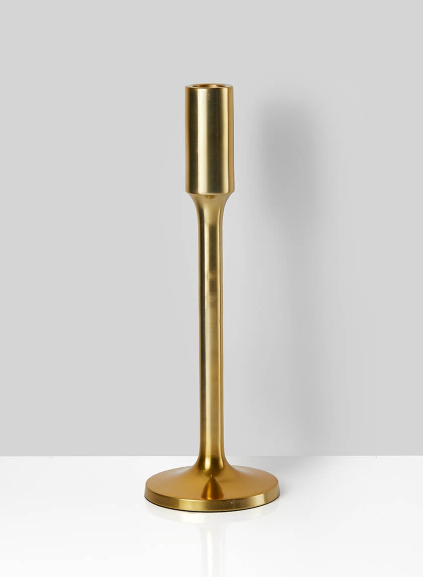 Alsace Shiny Gold Candlestick