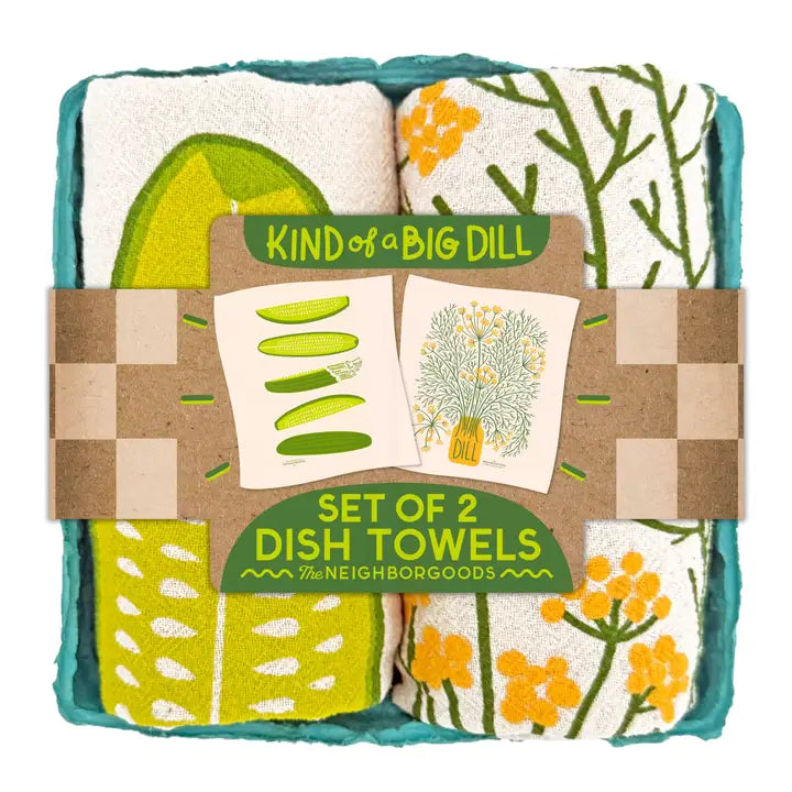 Big Dill Tea Towel - Set of 2