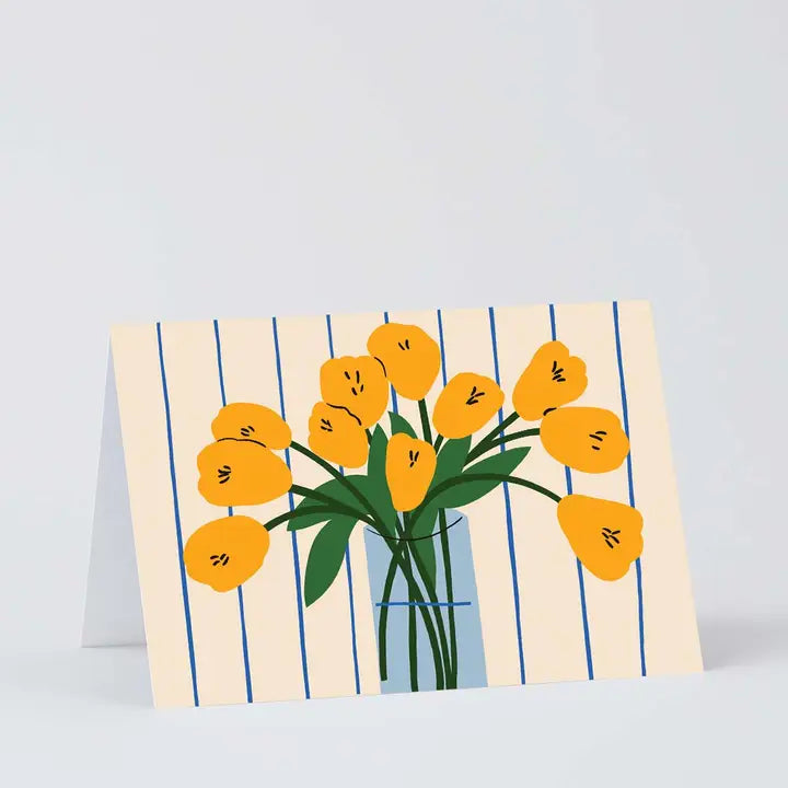 'Tulips' Art Card
