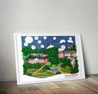 University of Maryland Art Print