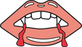 Vampire Sticker