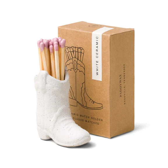 Cowboy Boot Matchstick Holder